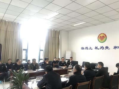 市公安局渝北分局調研組赴仙桃派出所調解室調研，重慶律師參與社會治理